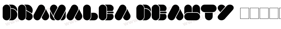 bramalea beauty字体转换